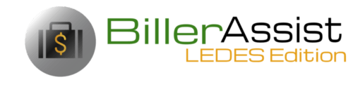 BillerAssist LEDES Edition | Legal Billing Software, Time Entry Assist & More | Online Software (No Download)